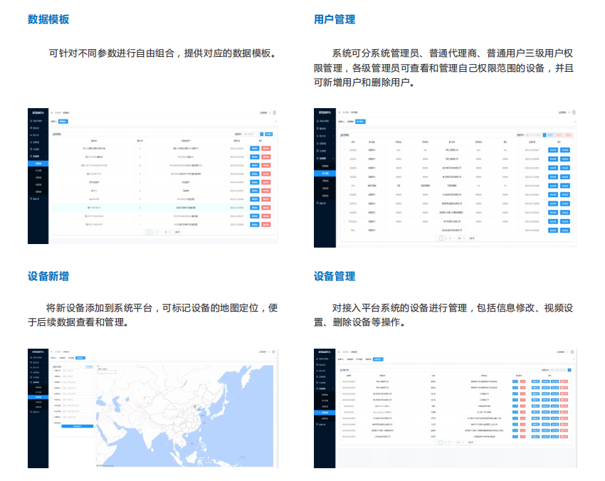 恶臭污染物管控云平台实现对污染源监测点的数据进行实时监控