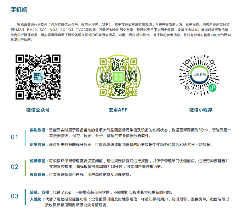 微型环境空气质量云平台为打赢污染防治攻坚战提供科学、真实数据决策依据